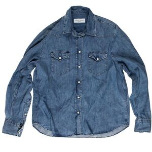 Officine Générale denim button up shirt XXL